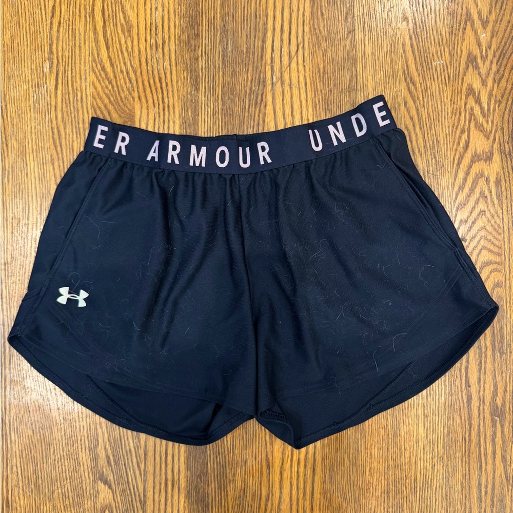 Under Armour Women's Navy Athletic Shorts